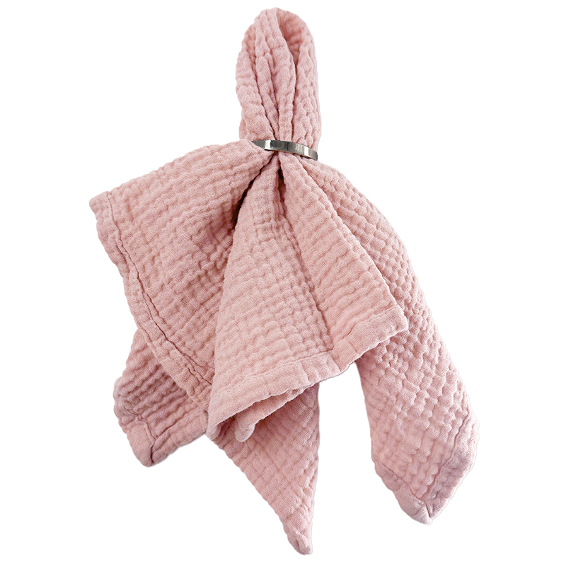 Serviette - Kleed - Altrosa